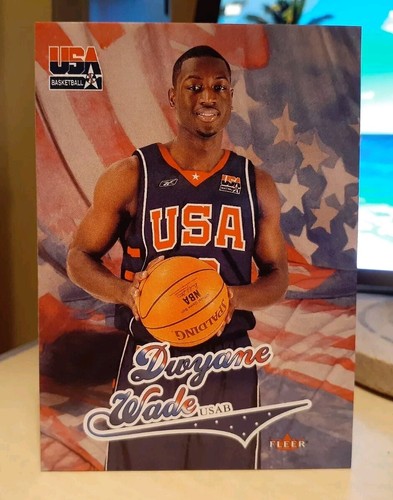 Dwyane Wade #USAB 2004 Skybox USA Basketball card