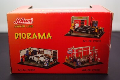 SCHUCO 27031 JUNIOR LINE DIORAMA PORSCHE 993 911 GT2 CLUB