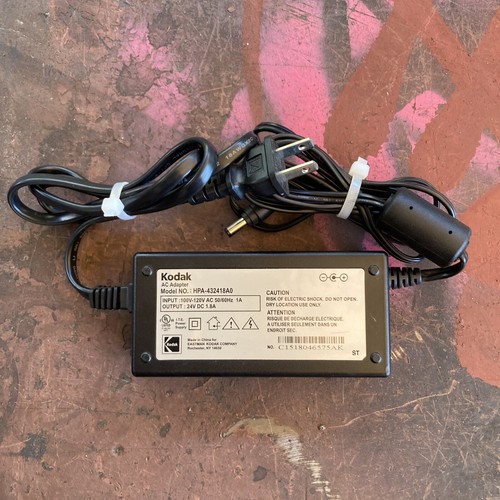 Kodak Printer AC Adapter Power Supply Cable Cord HPA-432418A0 24V OEM EasyShare