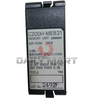 New in Box Omron C200H-ME831 EEP-ROM Memory Module C200HME831 PLC Logic Unit 1PC