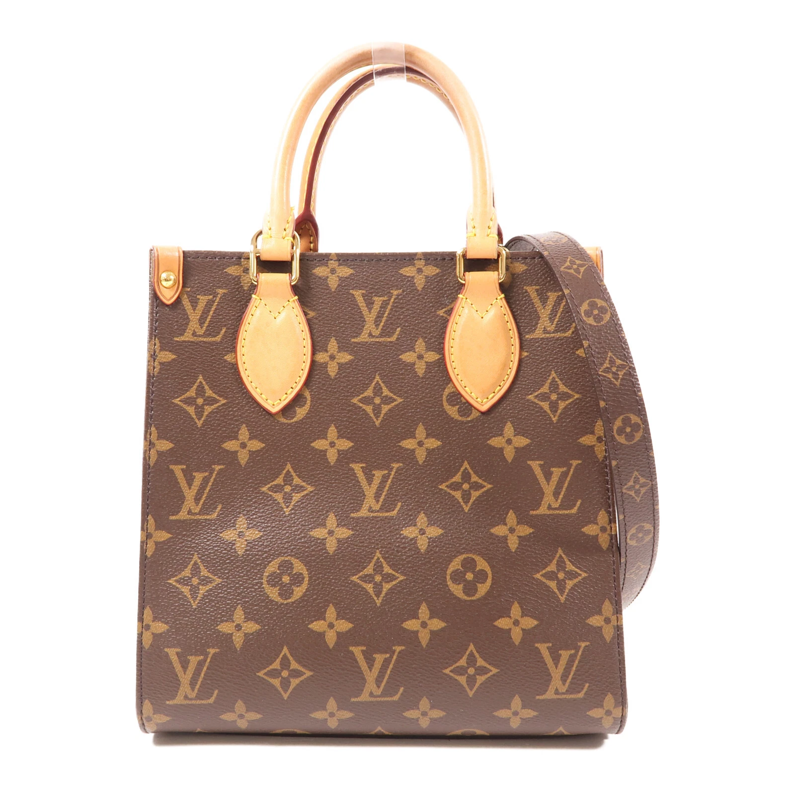 LOUIS VUITTON（LV） Borsa a tracolla Louis Vuitton LV GHW Sac Plat BB 2 vie M45847 monogramma marrone