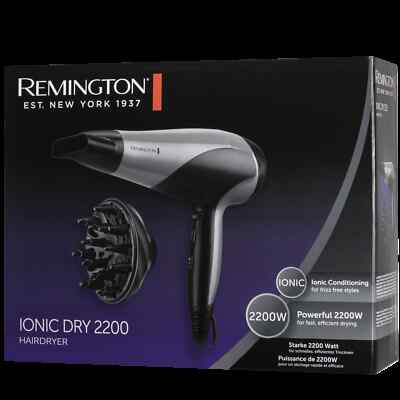 NEU Remington Haartrockner D3190S 2200W Ionisierung Diffusor Konzentrator