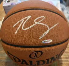 Ben Simmons Signed Autographed Spalding Basketball Philadelphia 76ers UDA Game