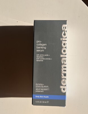 Dermalogica Pro-Collagen Banking Serum. 1oz. NIB. De-aging Skincare. 