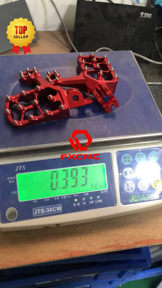 Pedal de suciedad pivote CNC reposapiés pes para CR125/250 2002-2008 CRF150R 2007-2020 Foto 4 de 4