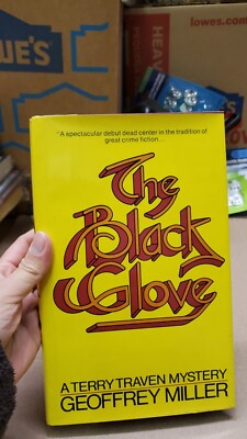 The Black Glove By Geoffrey Miller Viking Press 1981 Hardcover Mystery
