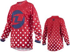 One Industries Jeunes Atom Motocross MX BMX Moto Quad Jersey Jockey Rouge Enfant