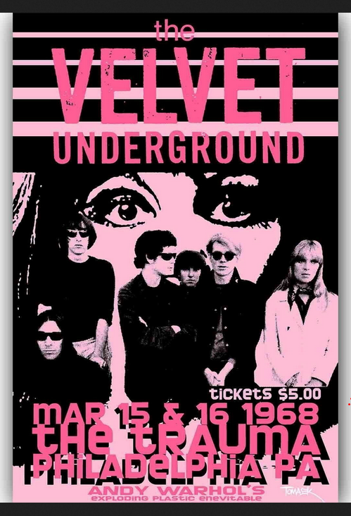 60185 Rock & Roll Music Band Velvet Underground Wall Decor Print Poster