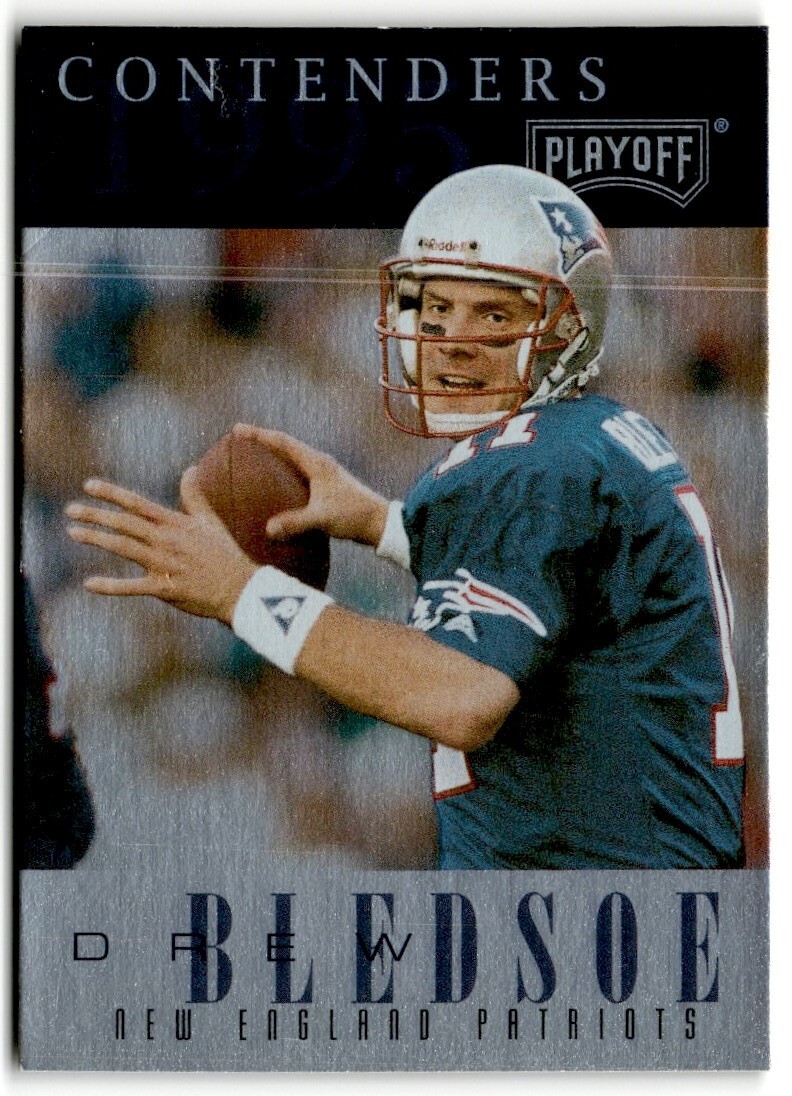 1995 Playoff Contenders Drew Bledsoe New England Patriots #11