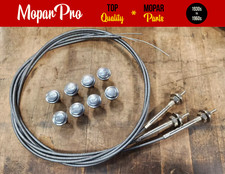 1952 Dodge Truck Brand New Dash Knob And Cable Set 8 Knobs And 3 Cables