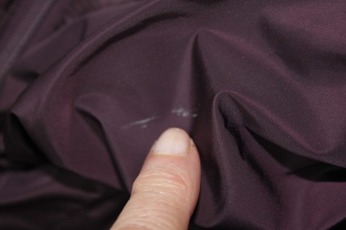 Laundry by Shelli Segal NEW Burgundy Raincoat w/ hood Size 12 RRP $200.00 - Picture 14 of 14