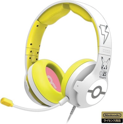 Gaming Headset High Grade with Mixer for Nintendo Switch Pikachu POP HORI JP NEW