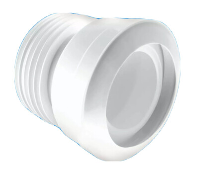 McALPINE MAC-1 WC Ablaufstutzen gerade MACFIT Dichtung Typ 110 mm VERSIEGELT