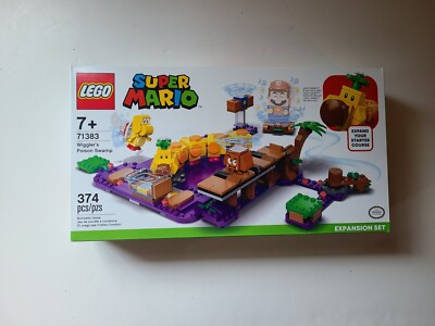 New Lego Super Mario Wiggler's Poison Swamp 71383 MISB