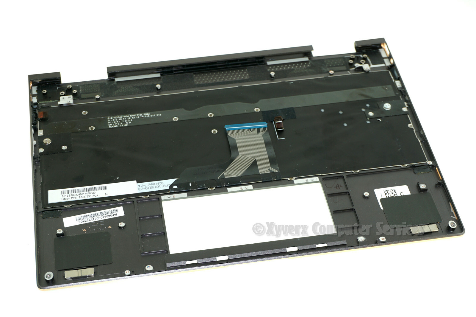 942040-001 3DX33KATP00 GENUINE HP TOP COVER W/ KEYBOARD B/L 13-AE013DX (B)(DE21)