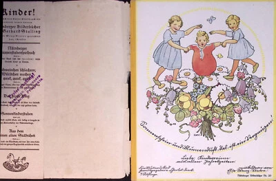 SONNENSCHEIN u. BLUMENDUFT Farbbilder v. E.Wenz-Vietor ca. 1924**SEHR SCHÖN** - Bild 1 von 2