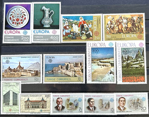 Turkey. Europa Issues. 6 Complete Sets. MNH. HCV