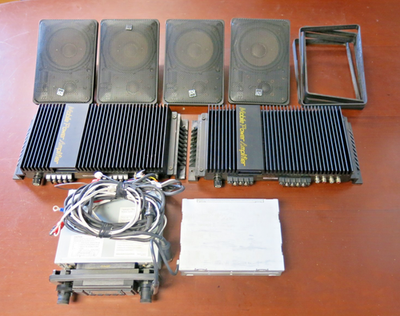 Nakamichi Vintage Car Audio Set - Cassette Player TD-1200ii