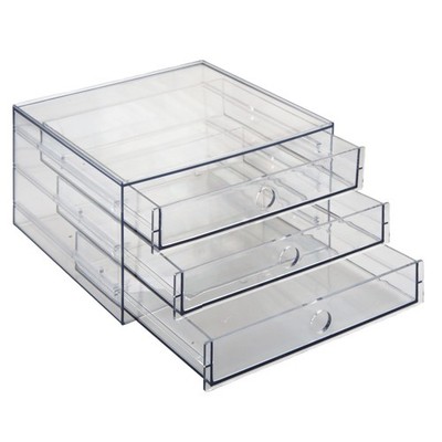 Kosmetik Halter 3 Schubladen Make-up Organizer 24. 8 x 26. 5 x 15. 2cm