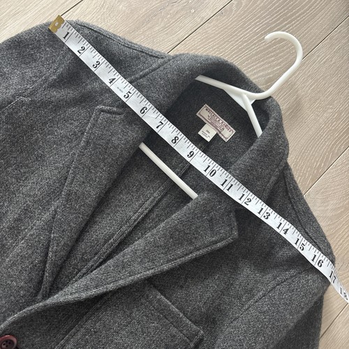 J. Crew Wallace And Barnes British wool chore Coat 36R (small) Gray NWOT - Picture 5 of 11