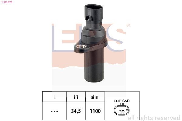 EPS Impulsgeber, Kurbelwelle 1.953.378 FüR Alfa Romeo Passend FüR Fiat Ford-image