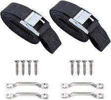 78in Battery Tie Down Strap, Battery Box Hold Down Lashing Straps Kit with St...