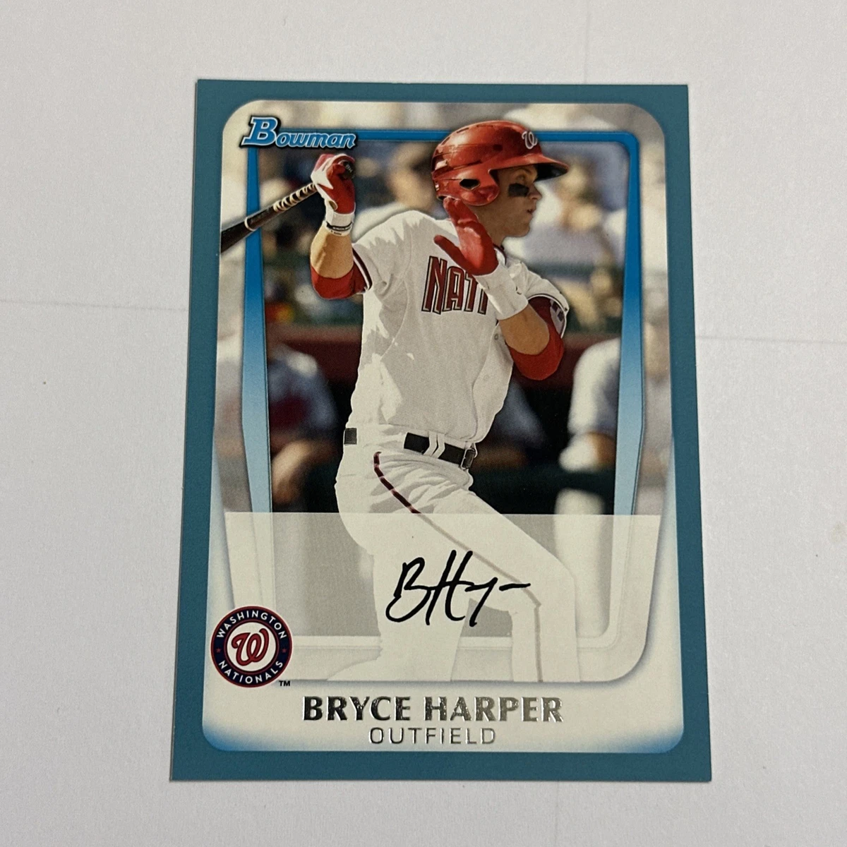 Topps Bryce Harper Baseball 2011 Season Sports Trading Cards