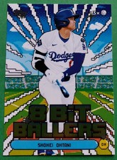 SHOHEI OHTANI 2026 Topps Series 1 Celebration 8-Bit Ballers LA Dodgers 8B-7