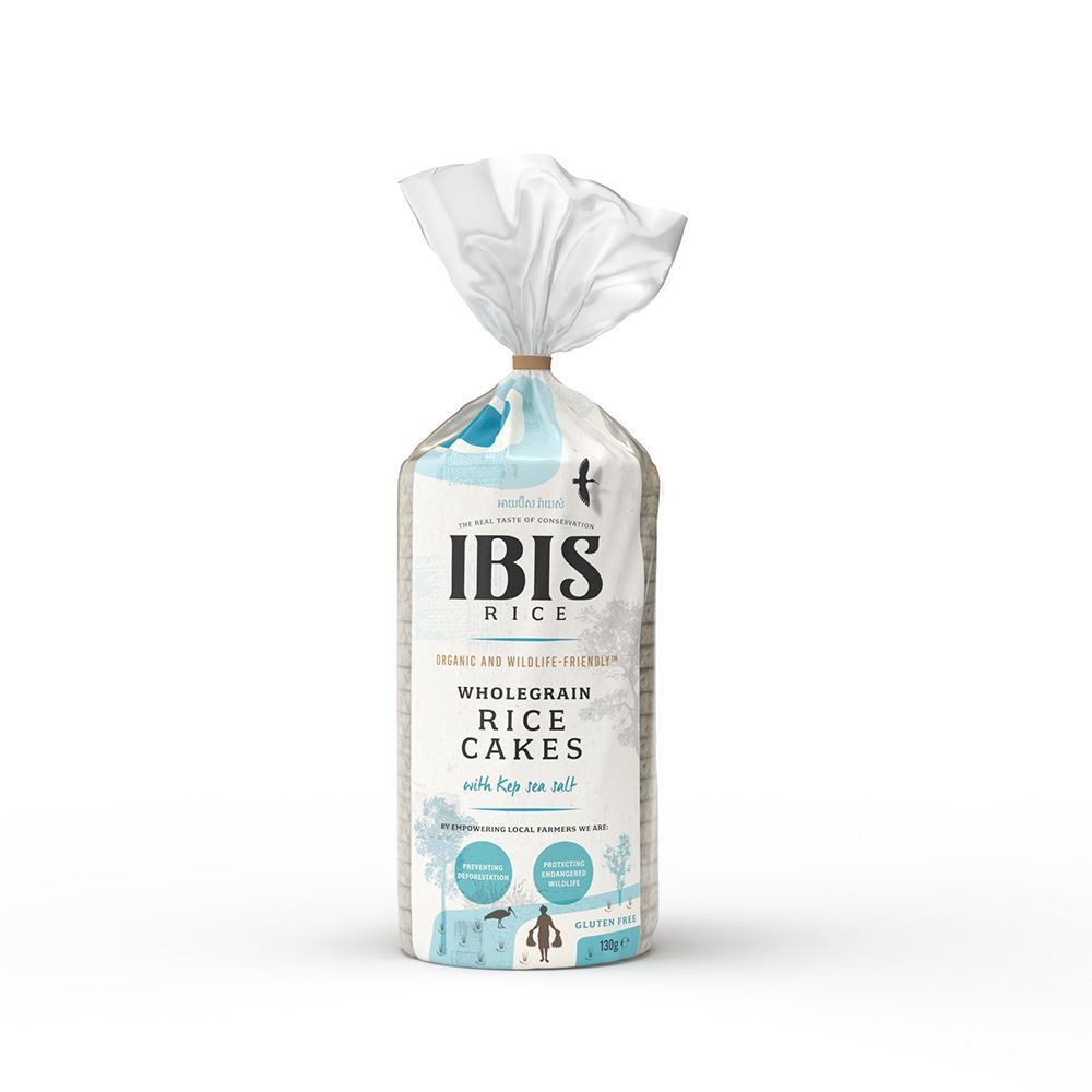IBIS | Wholegrain Salted Rice Cake | 2 x 136g - Image 3