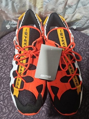 ASICS Gel-Mai 1191a198 001 Happy Chaos Black/ Orange Men's Running Shoes Sz 12US