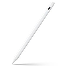 JAMJAKE K10 iPad Stylus Pen 2018-2026 White Palm Rejection 1.5mm Fast Charge