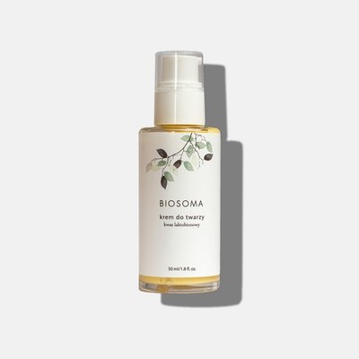 BIOSOMA Gesichtscreme mit Lactobionsäure   Gegen Falten und Rosacea 50 ml