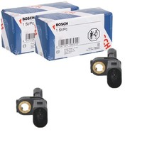 2X Bosch ABS-SENSOREN Hinten Passend FÜR Audi A3 Seat Leon Skoda Octavia Superb