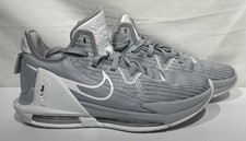 Nike Lebron Witness VI TB DO9843-001 Grey Athletic Shoe Men  s Size 8 EUC