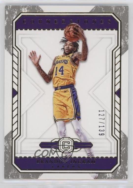 2018-19 Panini Cornerstones 127/139 Brandon Ingram #13 1u6