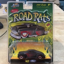 Jada 40 1940 Ford Coupe Road Rats Rat Rod Hot Rod Detailed Car Black Primer Wr Jada 40 1940 Ford Coupe Road Rats Rat Rod Hot Rod Detailed Car Black Primer Wr