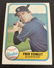 1981 Fleer - Fred Stanley - New York Yankees - #100