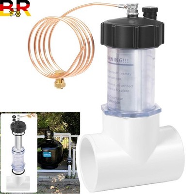 2'' Inline Zinc Anode 104-D with 21.6'' Copper Wire for Saltwater Pool Zinc Anode