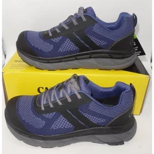 NEW Carolina Voltrex Low Composite Toe Work Shoe Blue Men's 11 D 