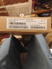Lenovo Traditional Wired USB Black Keyboard Model 00XH688. NEW.