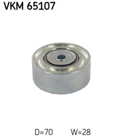 Vkm 65107 Skf Umlenk-/FüHrungsrolle, Keilrippenriemen FüR Mitsubishi