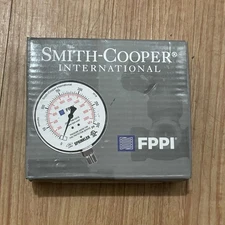 FPPI Smith-Cooper Fire Sprinkler Protection Air Water Gauge 0-300 PSI 11-558-00