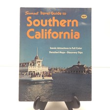 Vintage 1979 Sunset Travel Guide to Southern California Scenic Maps & Trips VG+