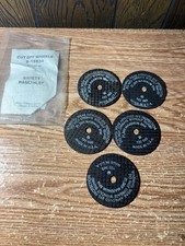 Cut Off Wheels 9-18834 Safety Pamphlet 122 060 Made In Usa Lot Of 5