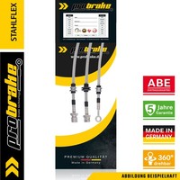 Stahlflex Bremsleitung FüR Toyota Hilux Pritsche/Fahrgestell 2.0 Ln, N1 (1984/04