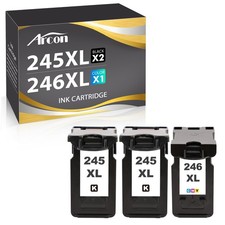 PG-245XL CL-246XL Ink Cartridge for Canon 245 246 Pixma TS3122 MG2520 MG2522 Lot