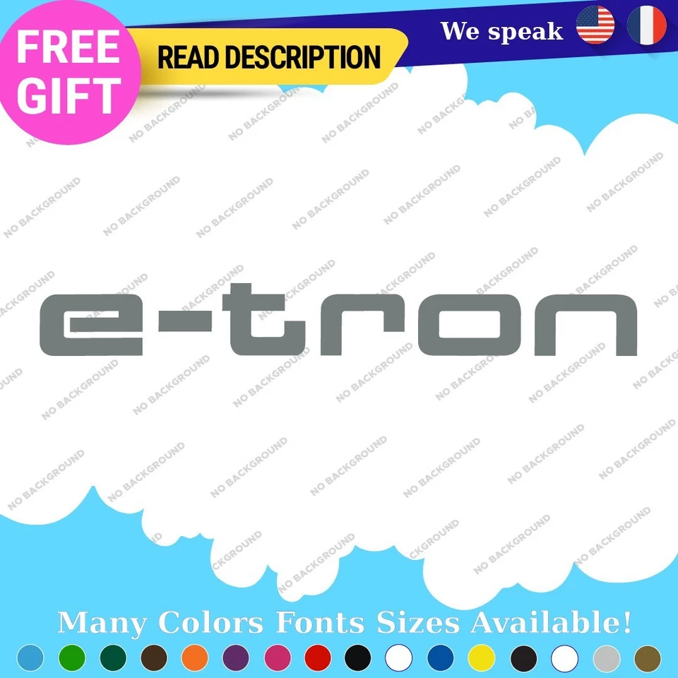 Fits Audi Quattro Decals Stickers Vinyl Door Sport Ring Racing Line S Car e-tron - Image 2 of 4