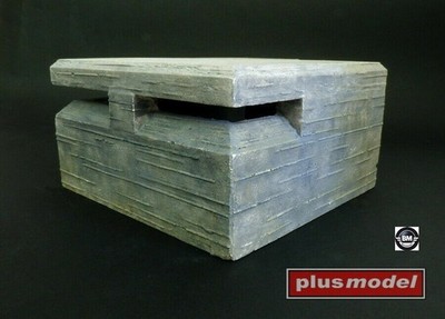 Plus Model Patrol Shelter Patrouillenunterkunft 8 Parts Teile 1:35 Art. 552