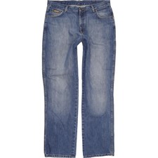 Wrangler Comfort  Herren Blau Straight Relaxed  Jeans W38 L34 (68981)