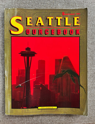 FASA Corporation Shadowrun Seattle Sourcebook 1990 MPN 7201 Age 12+ 17+